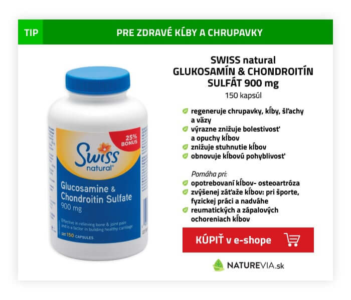 Glukosamín a Chondroitín sulfát 900mg 150 kapsúl