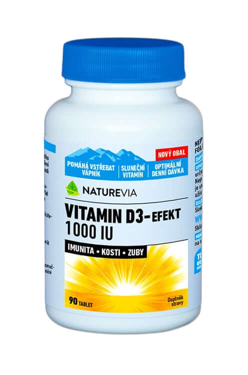 vyr_11Vitamin-D3-1000 NATUREVIA VITAMÍN D3 - EFEKT 1000 I.U. / 90 tbl