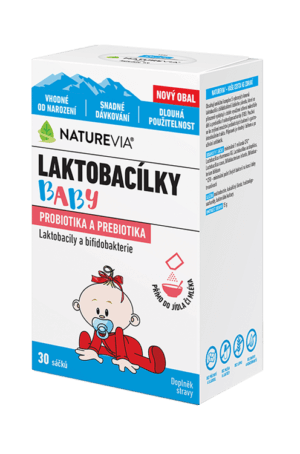 NATUREVIA LAKTOBACILKY BABY vrecúška (30 vrecúšok)